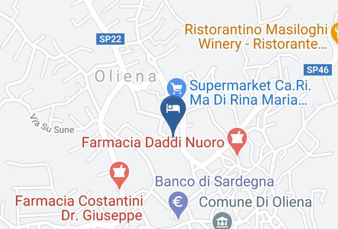 Nuoro - Gli Olivi Maps