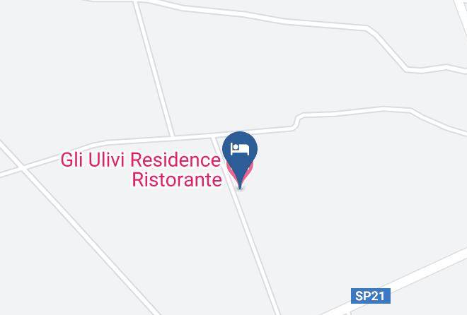 Lecce - Gli Ulivi Residence Ristorante Maps