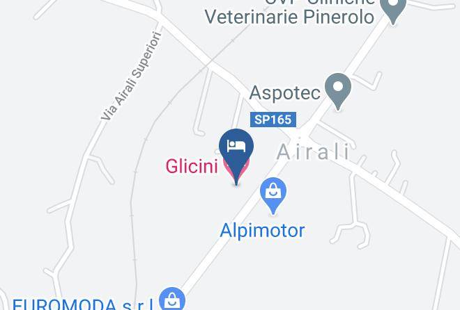 Turin - Glicini Hotel Maps