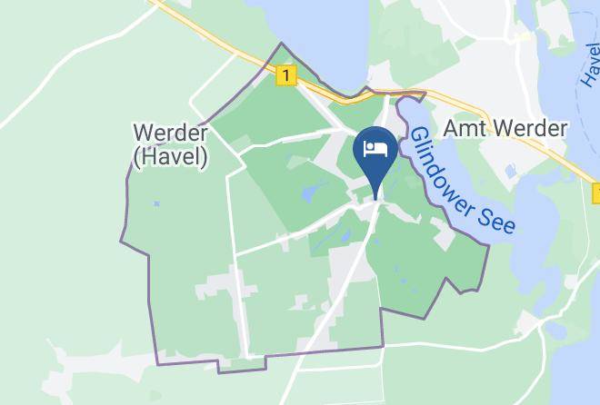 Potsdam Mittelmark - Glindower Alpen Pension Maps
