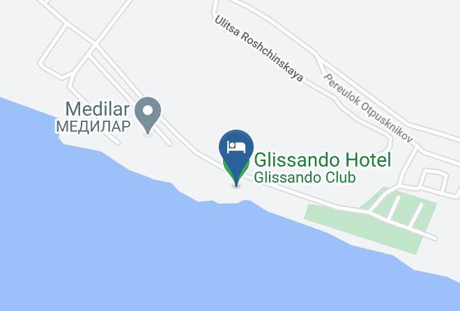 Yekaterinburg - Glissando Hotel Maps