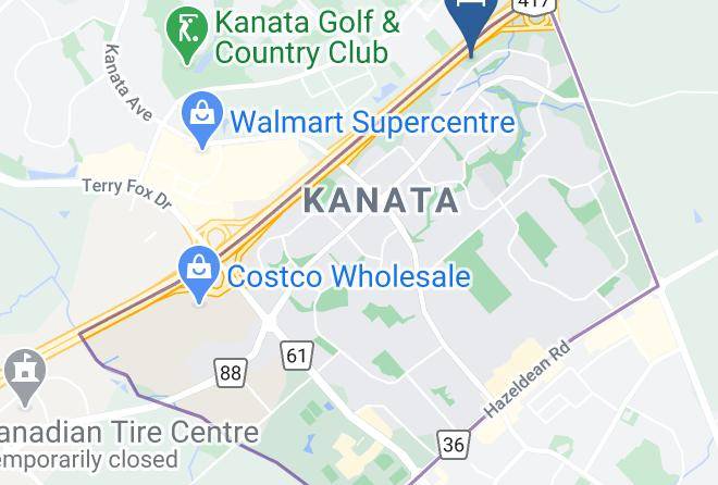 Ottawa - Glo Best Western Kanata Ottawa West Maps