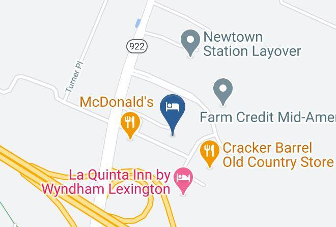 Fayette - Glo Best Western Lexington Maps