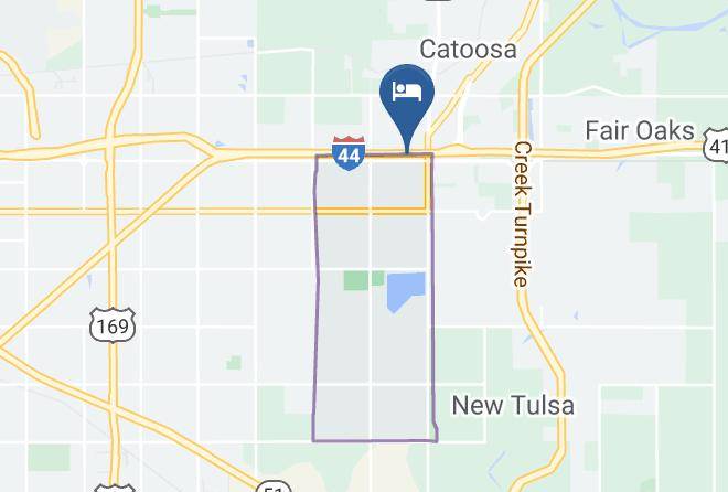 Tulsa - Glo Best Western Tulsa Catoosa East Route 66 Maps