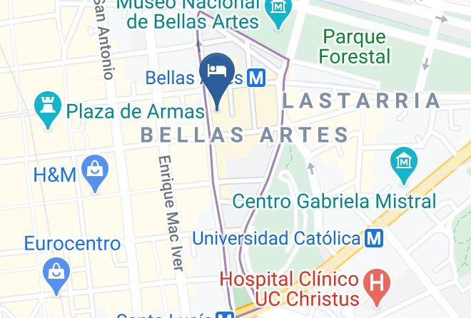 Santiago - Global Cityzen Maps