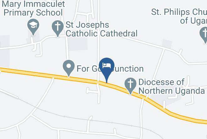 Gulu Municipality - Global Frienship Hotel Maps