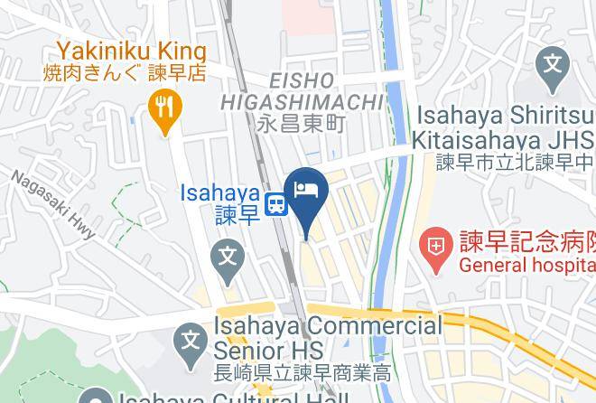 Isahaya City - Global Hotel Maps