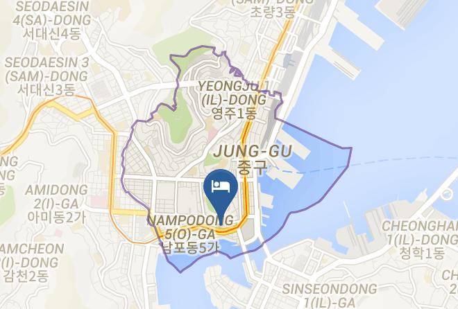 Junggu - Global Inn Busan Nampodong Hotel Maps