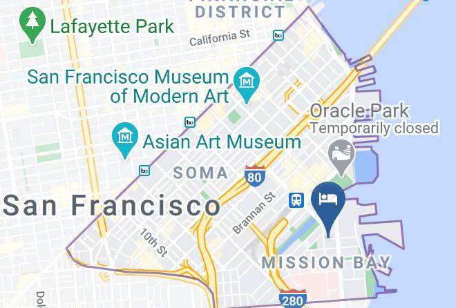 San Francisco - Global Luxury Suites At Mission Rock Maps