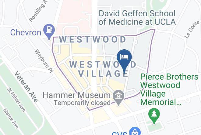 Los Angeles - Global Luxury Suites At Tiverton Ave Maps