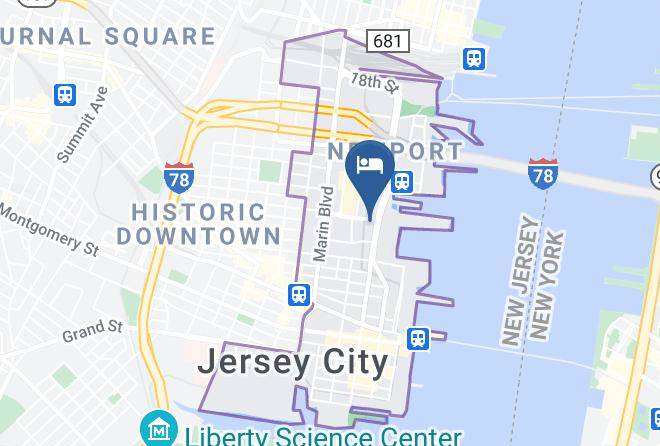 Hudson - Global Luxury Suites Downtown Jersey City Maps