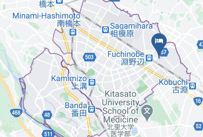 Sagamihara City Chuo Ward - Global Residence Sagamihara Maps