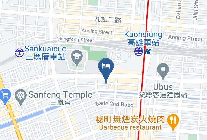 Sanmin District - Global Traveler Hotel Kaohsiung Maps