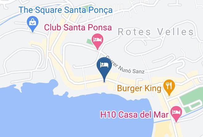Baleares - Globales Apartamentos Verdemar Maps