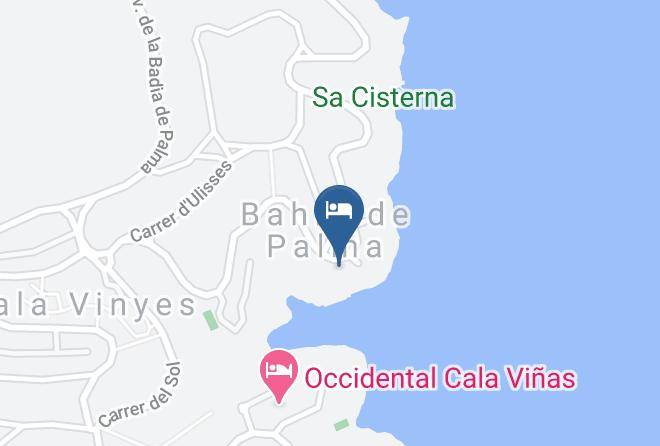 Baleares - Globales Cala Vinas Hotel Maps