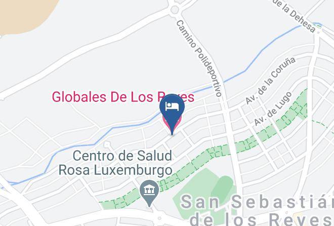 Madrid - Globales De Los Reyes Maps