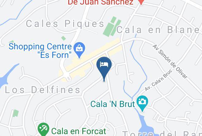 Baleares - Globales Los Delfines Maps