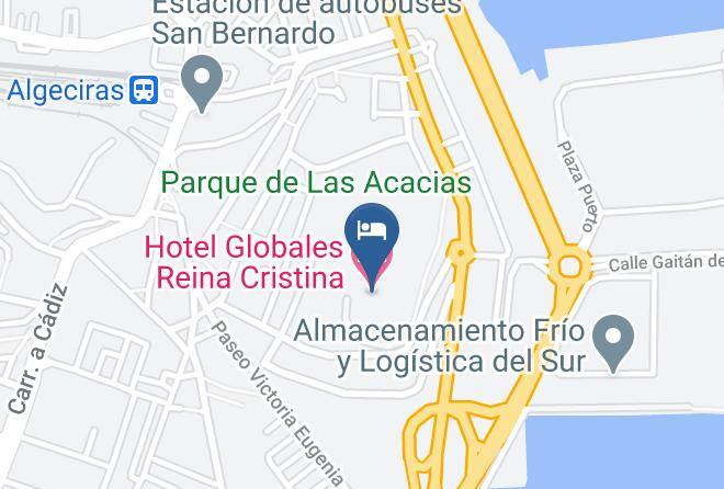 Cadiz - Hotel Globales Reina Cristina Maps