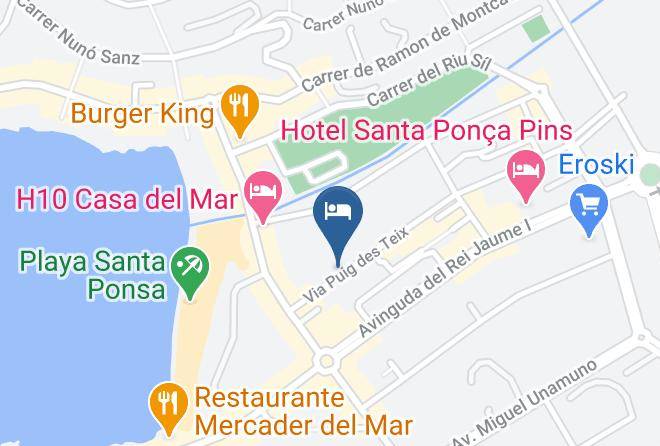 Baleares - Globales Santa Ponsa Park Maps
