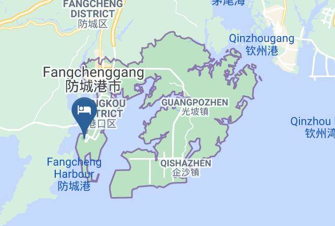 Fangchenggang - Gloden Beach Art Hotel Fangchenggang Maps