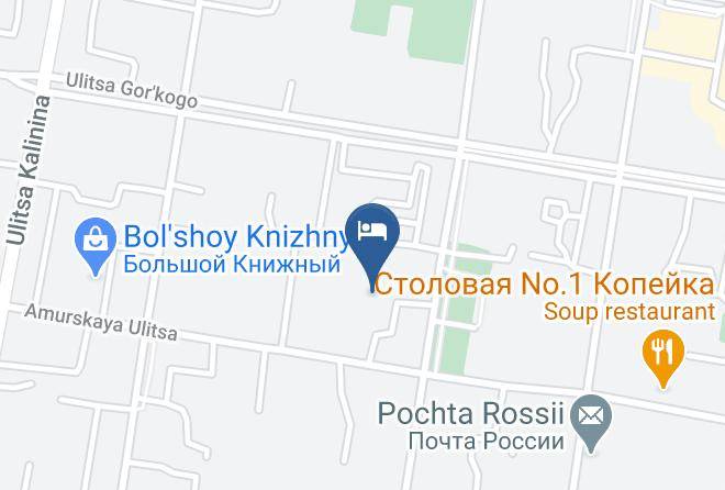Blagoveshchensk - Gloria Hotel Maps