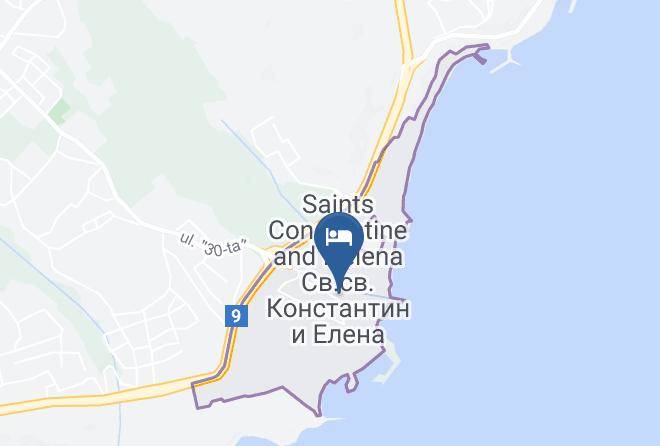 Saintsstantine And Helena - Gloria Hotel Maps