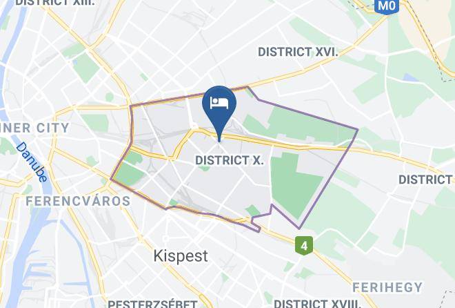 Budapest 10 Kerulet - Gloria Kft Maglodi Uti Munkavallaloi Hotel Maps
