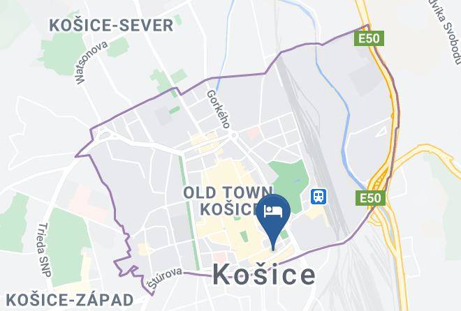 Kosice - Gloria Palace Maps