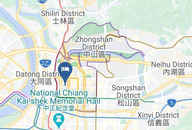 Zhongshan District - Gloria Prince Hotel Maps