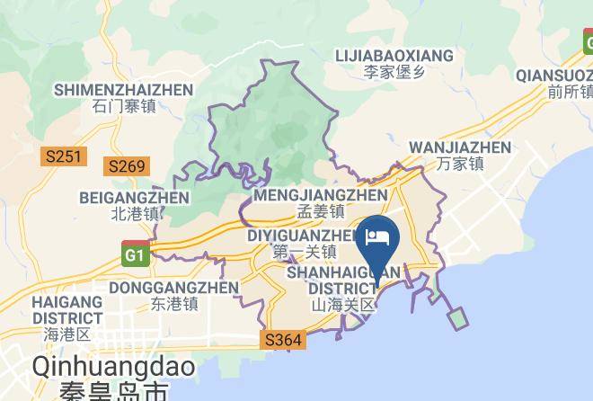 Qinhuangdao - Gloria Resort Southwest Gate Maps