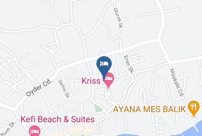 Bodrum - Gloria Tibi Ortakent Maps