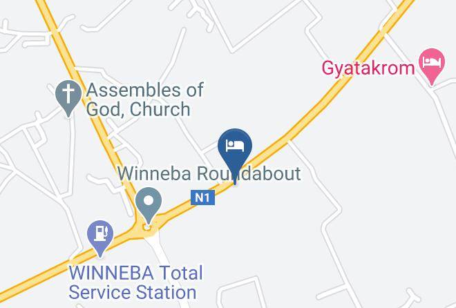 Awutu Efutu Senya - Gloriaka Hotel Maps