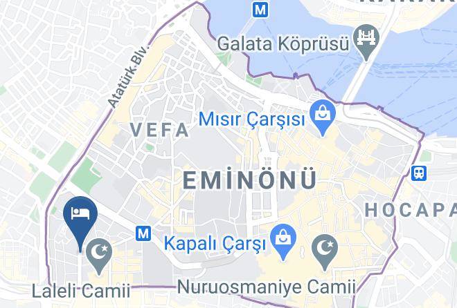 Fatih - Glorious Hotel Istanbul Maps