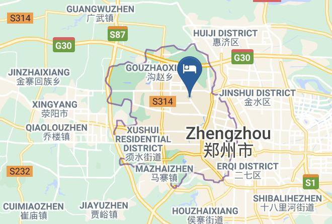 Zhengzhou - Glory Grand Hotel Maps