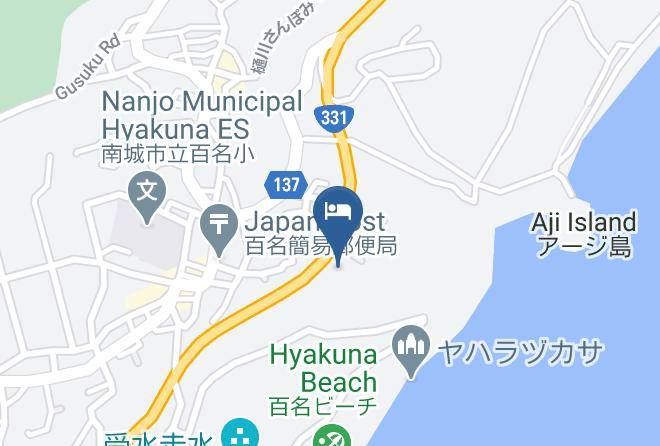 Nanjo City - Glory Island Okinawa Yabusachi Resort Maps