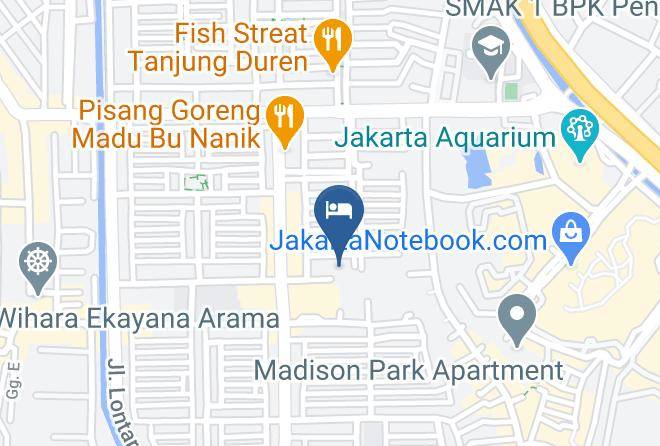 West Jakarta - Glory Mansion Maps