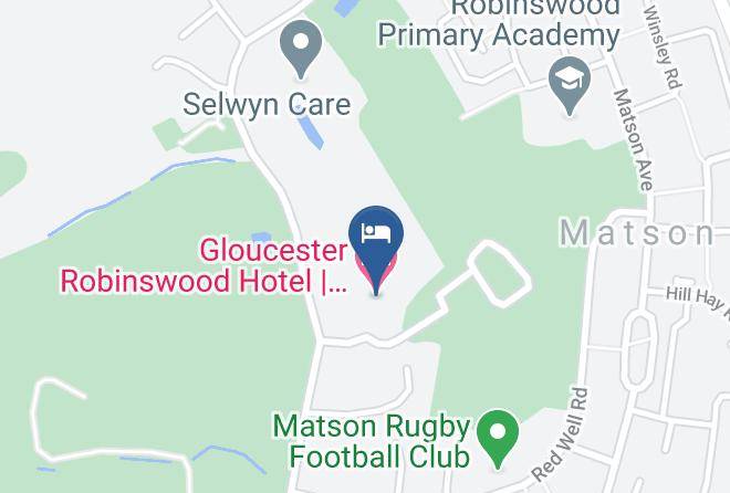 Gloucester Robinswood Hotel Signature Collection By Best Western Map