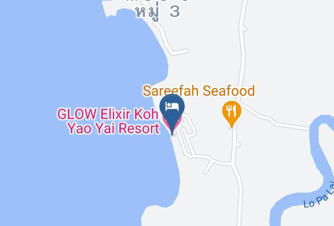 Amphoe Ko Yao - Glow Elixir Koh Yao Yai Resort Maps