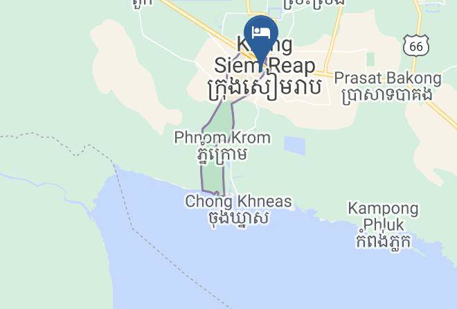 Glow Inn Siem Reap Karte - Siem Reap - Siem Reab Town