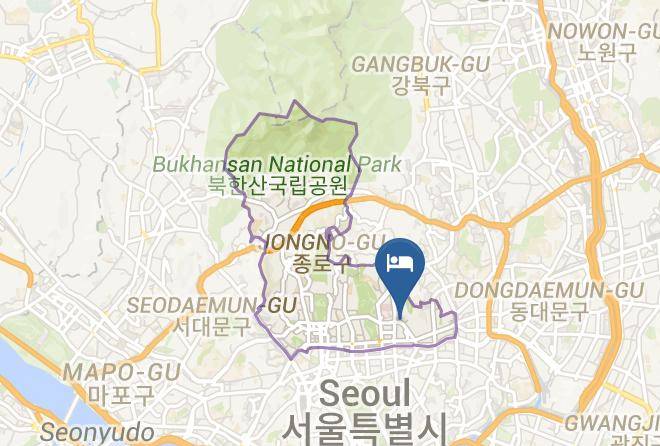 Jongnogu - Glue Hotel Maps