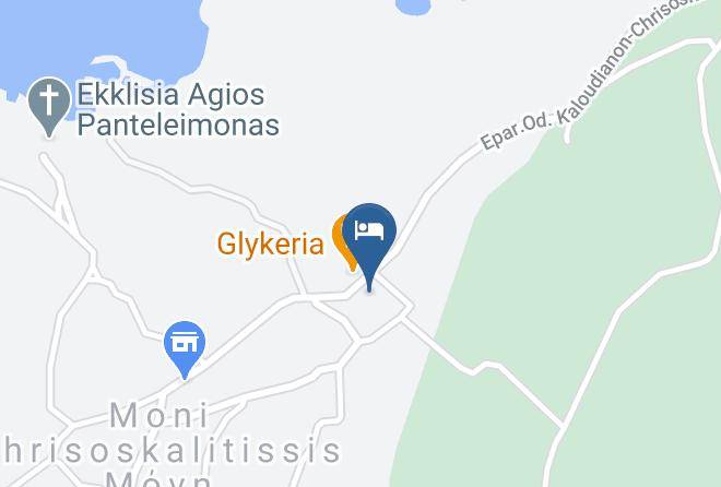 Khania - Glykeria Hotel Maps