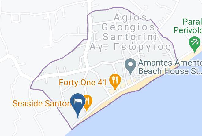 Glykeria Mini Suites Seaside Experience Map