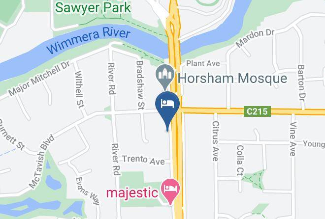 Horsham - Glynlea Motel Maps