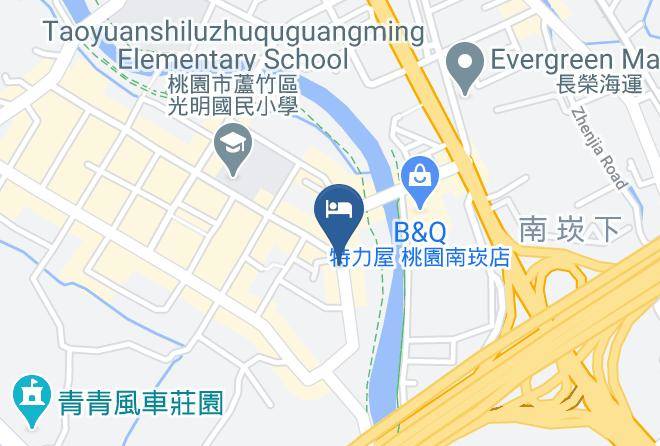 G Motel Taoyuan Map