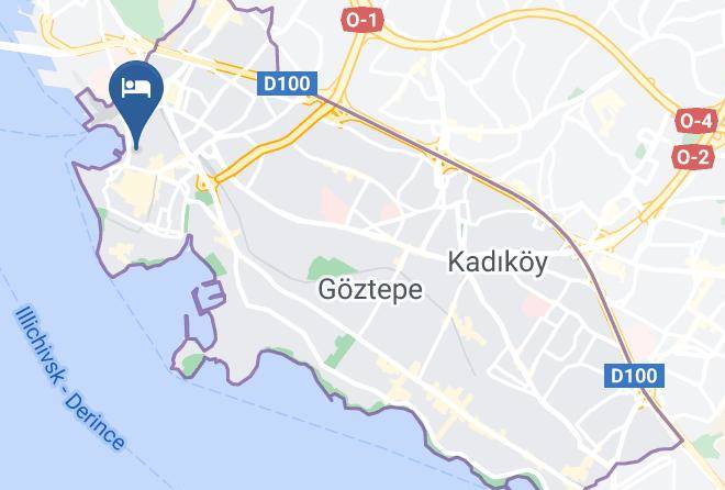Kadikoy - Pandora Suit Otel Maps