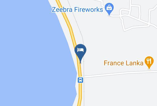 Galle - Goalie Beach Front Hotel Maps