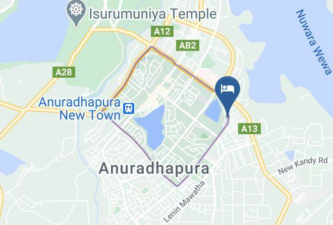 Anuradhapura - Goalma Family Holiday Resort Maps