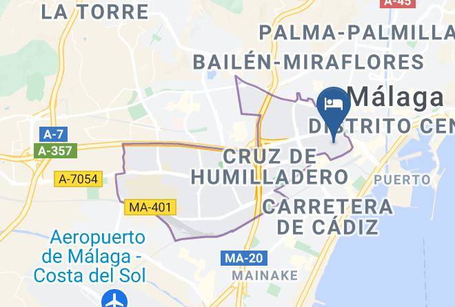 Malaga - Hotel Goartin Maps