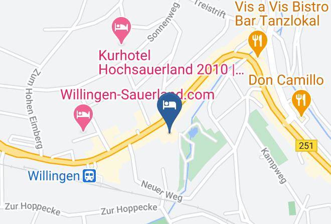 Waldeck Frankenberg - Gobel's Hotel Am Park Maps