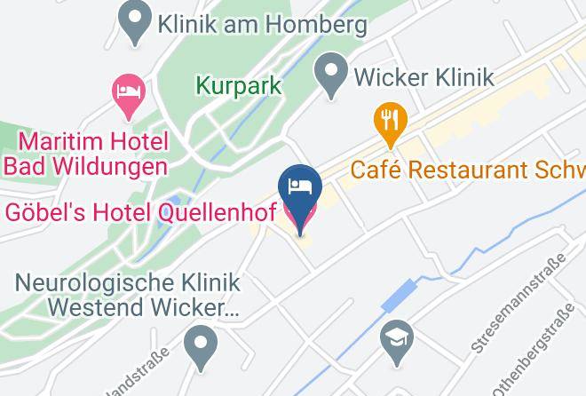 Waldeck Frankenberg - Gobel's Hotel Quellenhof Maps